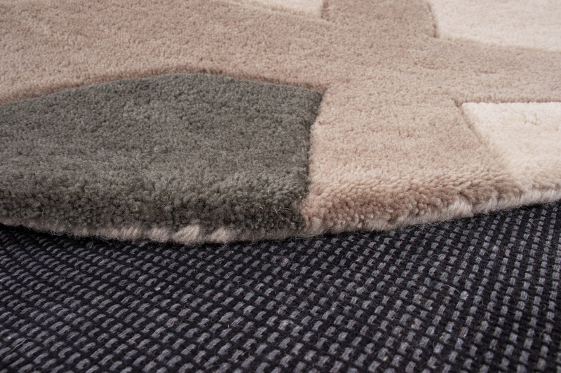 Kinderteppich Spielstraße Stadt rund