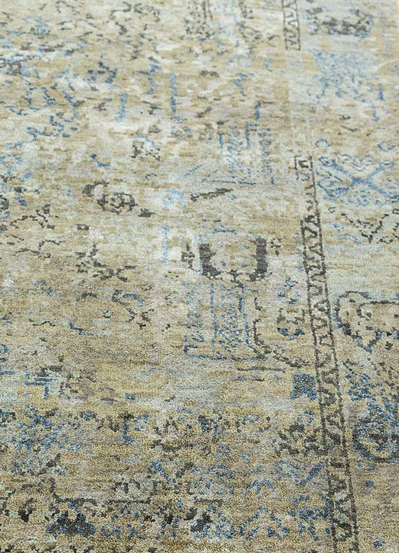 Tappeto di lana - 240 x 170 cm - verde menta