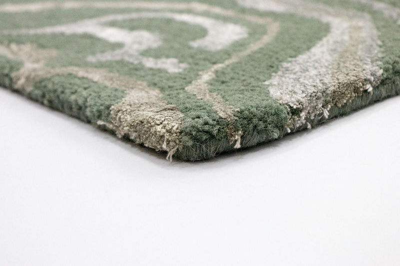 Tappeto di design - 242 x 153 cm - verde
