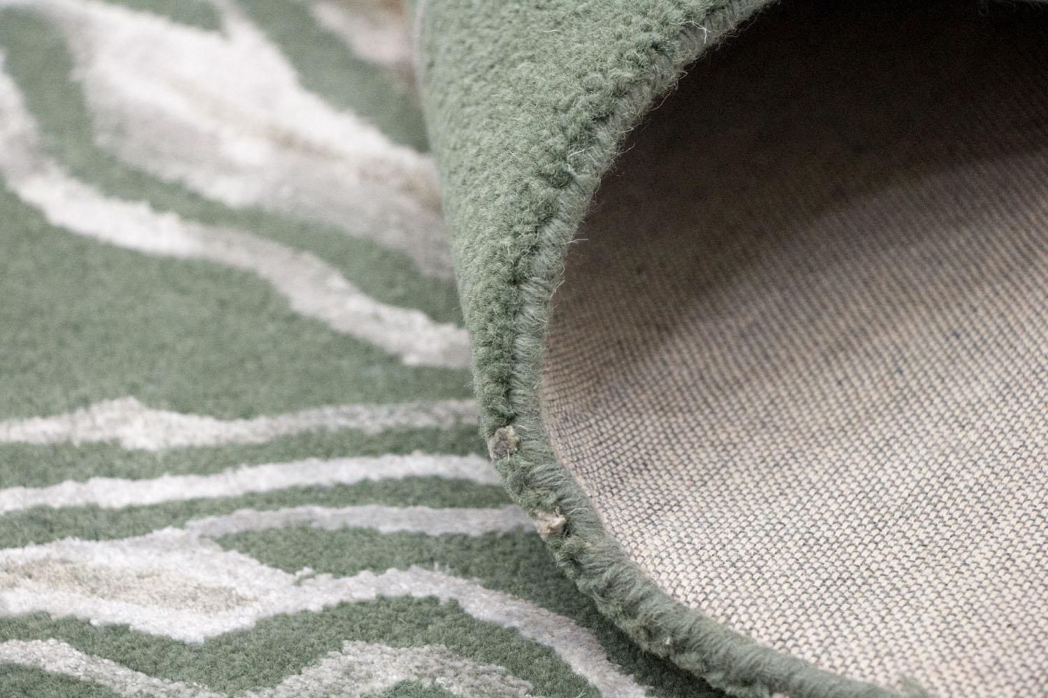 Tappeto di design - 242 x 153 cm - verde