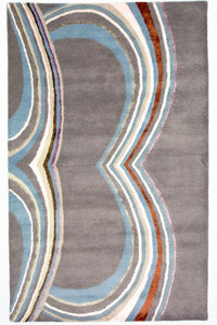 Tappeto di design - 241 x 153 cm - multicolore