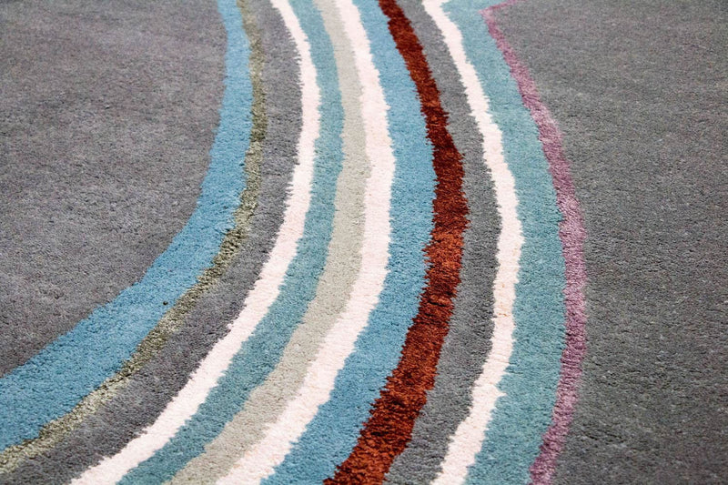 Tappeto di design - 241 x 153 cm - multicolore