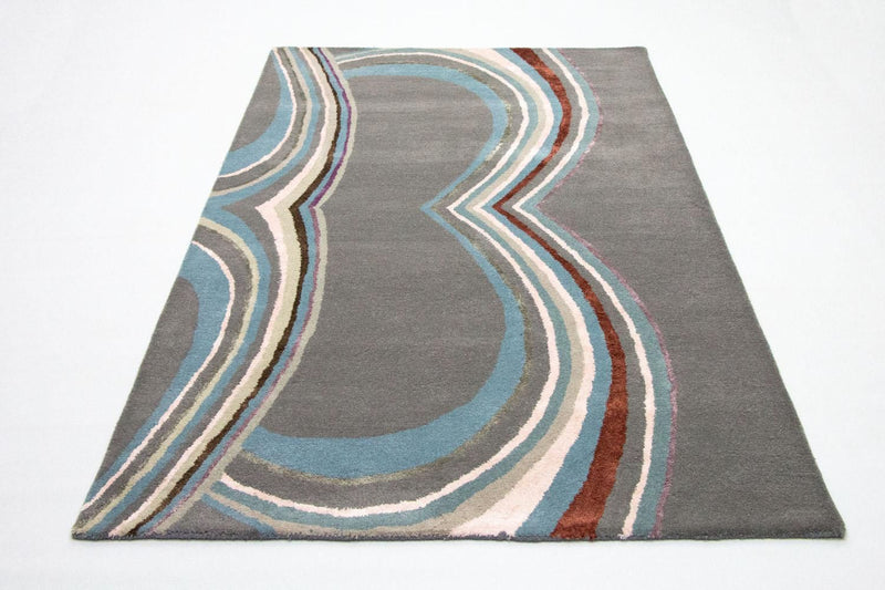 Tappeto di design - 241 x 153 cm - multicolore