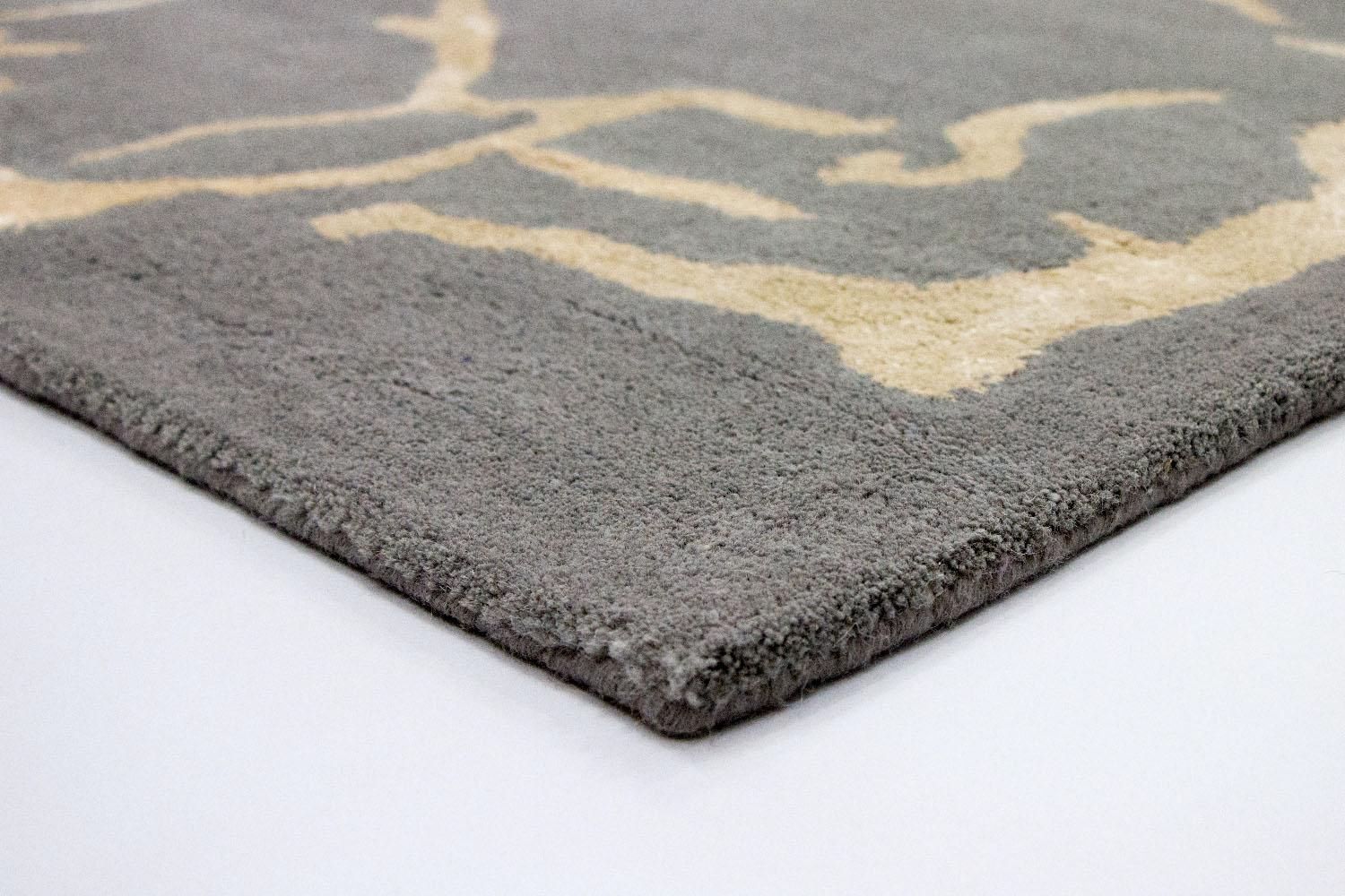 Tappeto di design - 241 x 154 cm - grigio