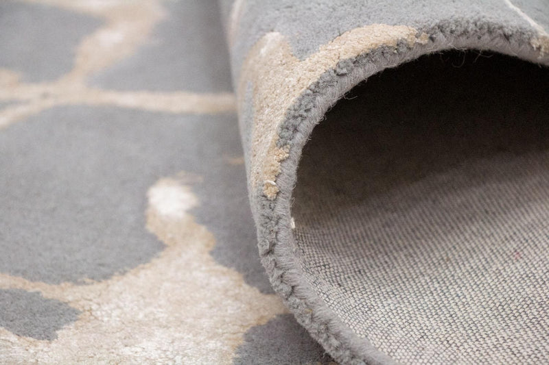 Tappeto di design - 241 x 154 cm - grigio