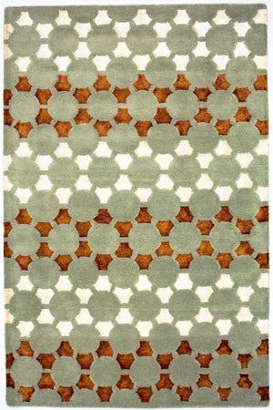 Tappeto di design - 239 x 157 cm - multicolore