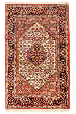 Tappeto Persero - Bidjar - 140 x 88 cm - rosso
