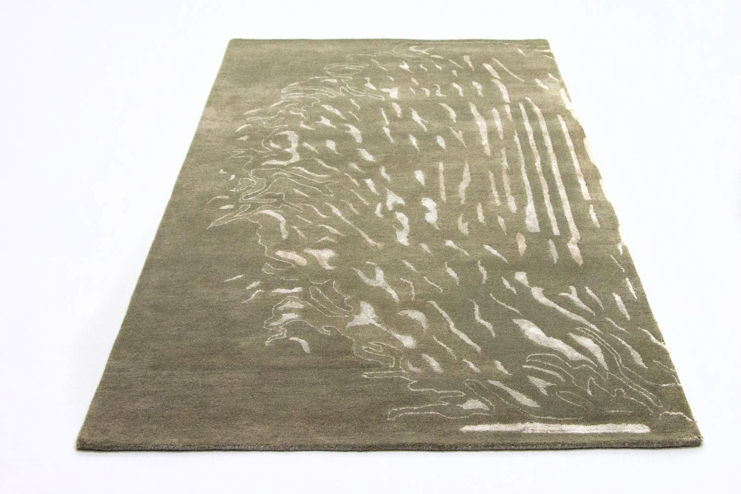 Tappeto di design - 242 x 153 cm - marrone
