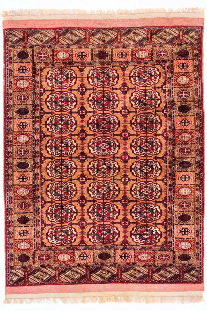 Tappeto afgano - Bukhara - 170 x 120 cm - salmone