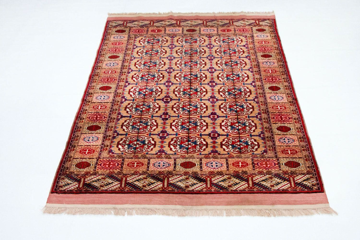 Tappeto afgano - Bukhara - 170 x 120 cm - salmone