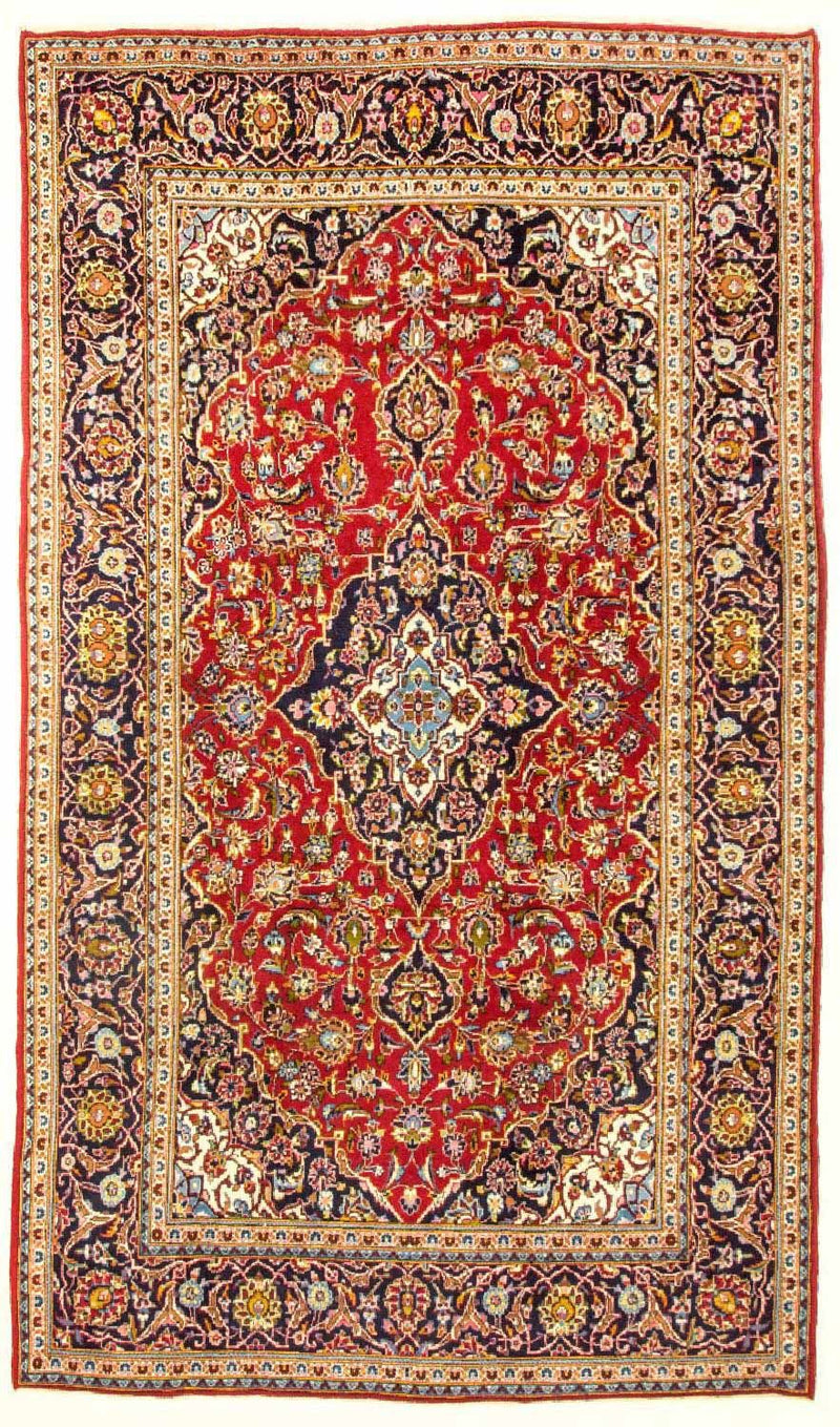 Tappeto Persero - Keshan - 338 x 199 cm - rosso