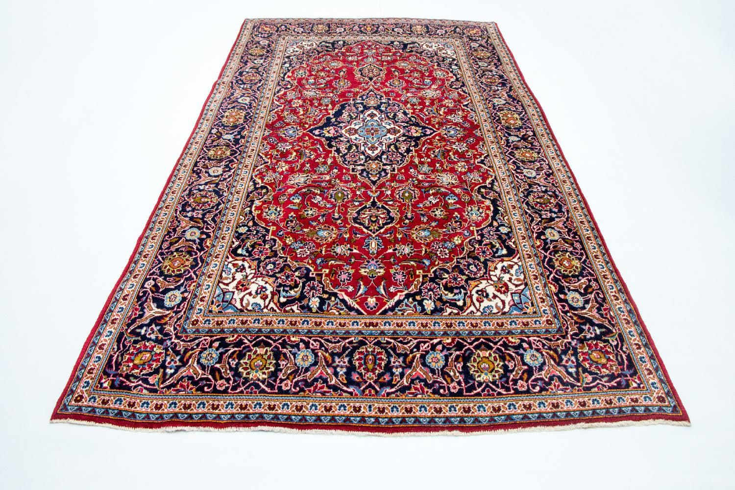 Tappeto Persero - Keshan - 338 x 199 cm - rosso