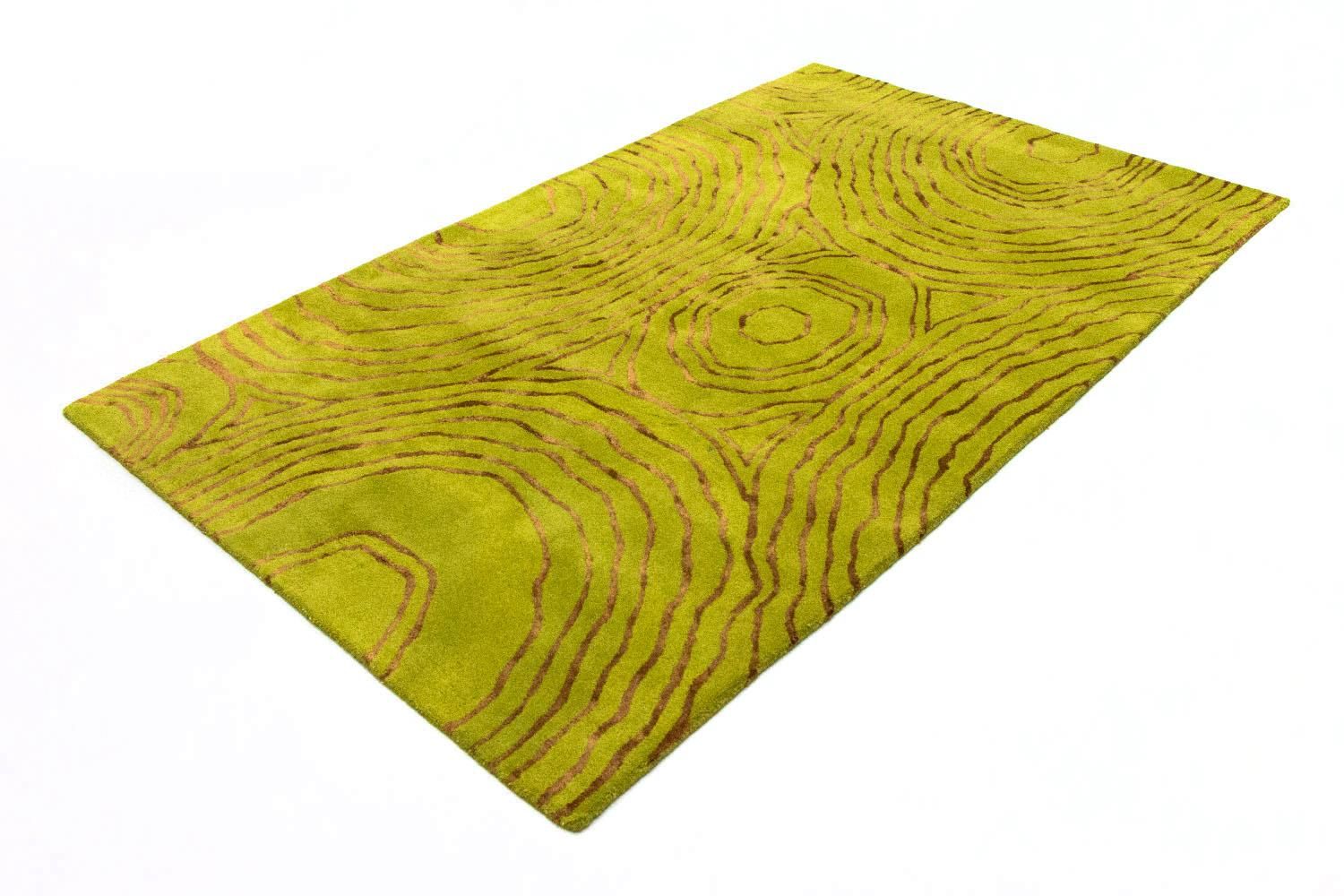 Tappeto di design - 241 x 152 cm - verde chiaro