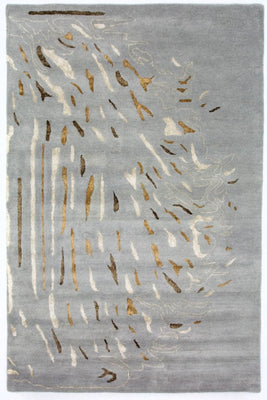 Tappeto di design - 242 x 153 cm - grigio