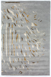 Tappeto di design - 242 x 153 cm - grigio