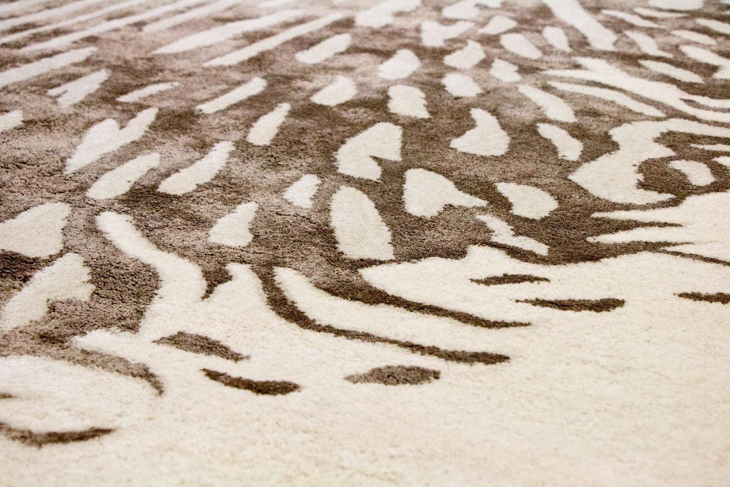 Tappeto di design - 242 x 152 cm - beige