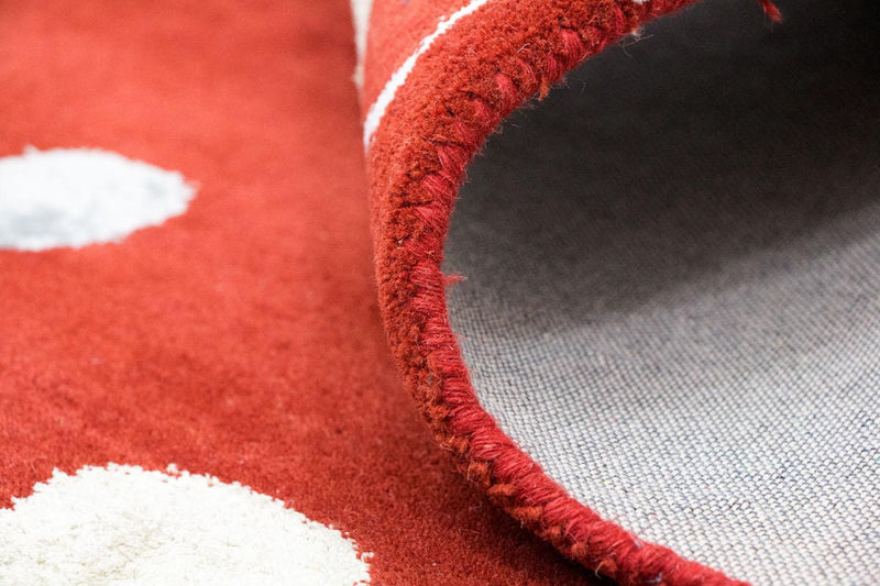 Tappeto di design - 240 x 155 cm - rosso