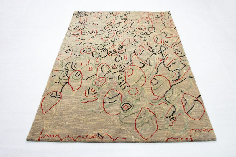 Tappeto di design - 242 x 152 cm - beige