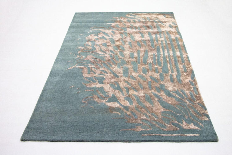 Tappeto di design - 242 x 153 cm - blu