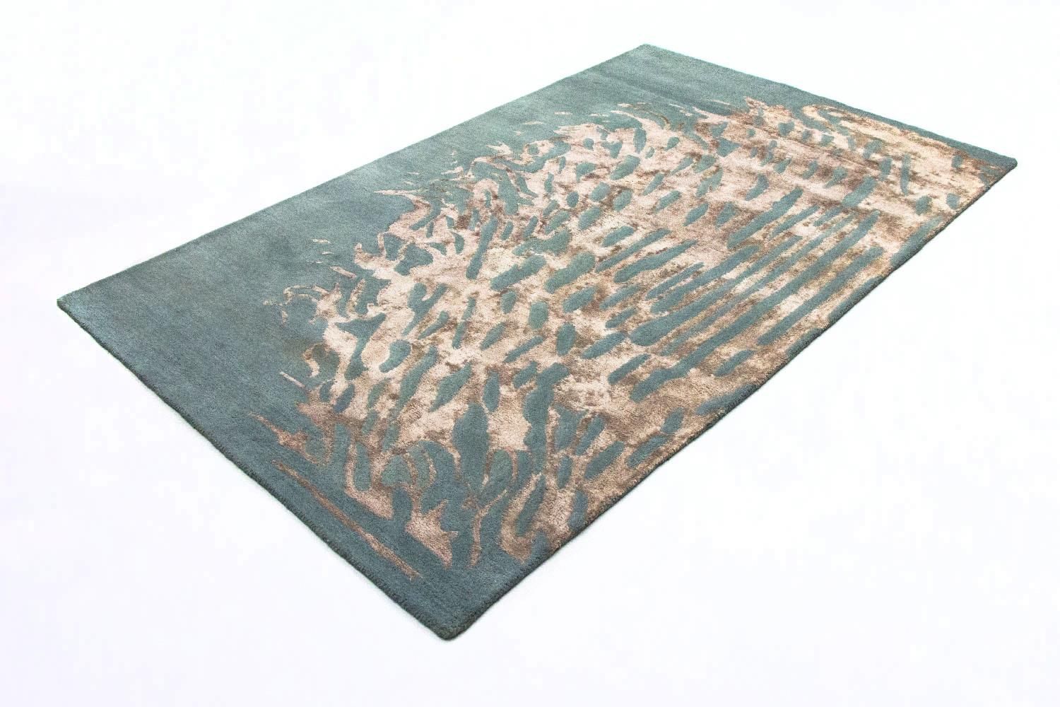 Tappeto di design - 242 x 153 cm - blu