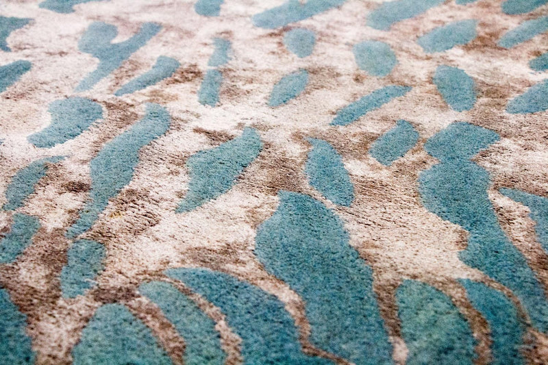 Tappeto di design - 242 x 153 cm - blu