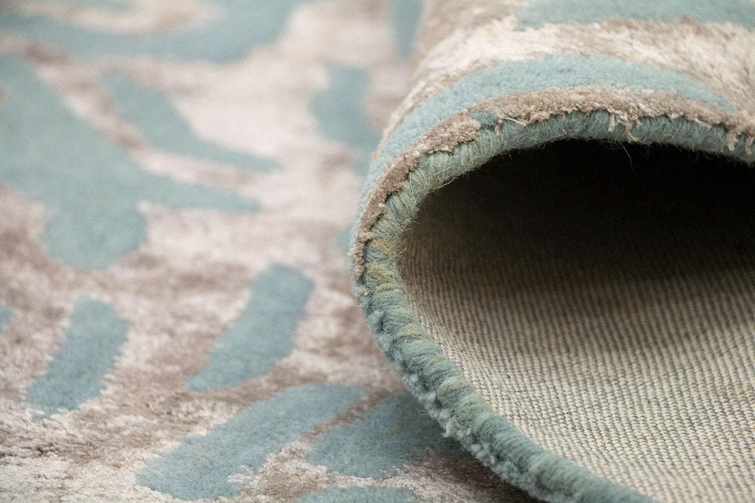 Tappeto di design - 242 x 153 cm - blu