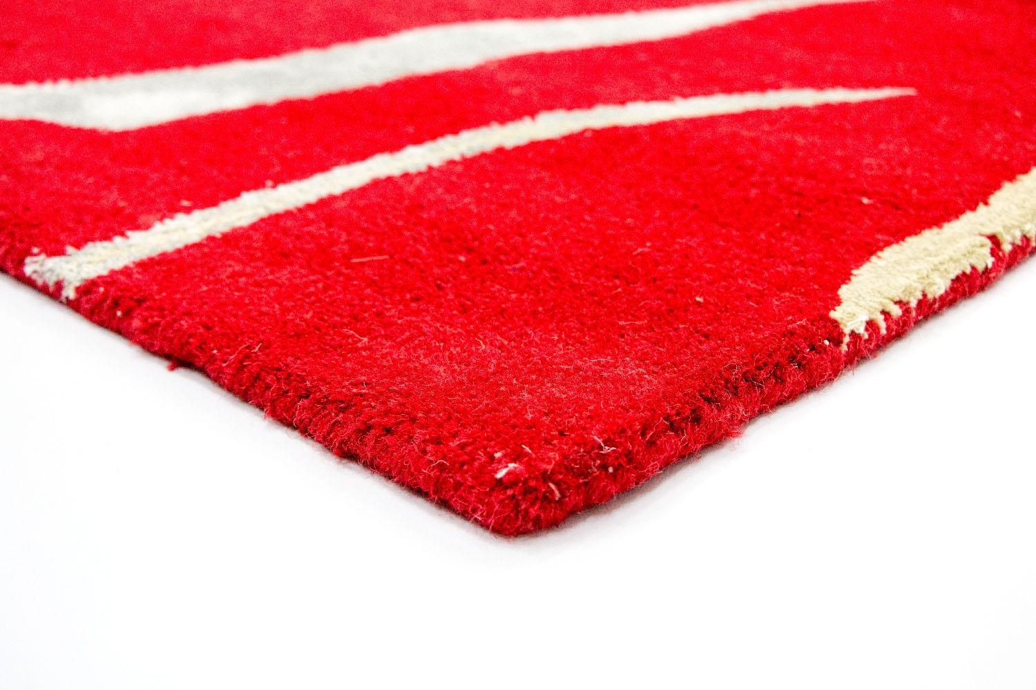 Tappeto di design - 245 x 152 cm - rosso