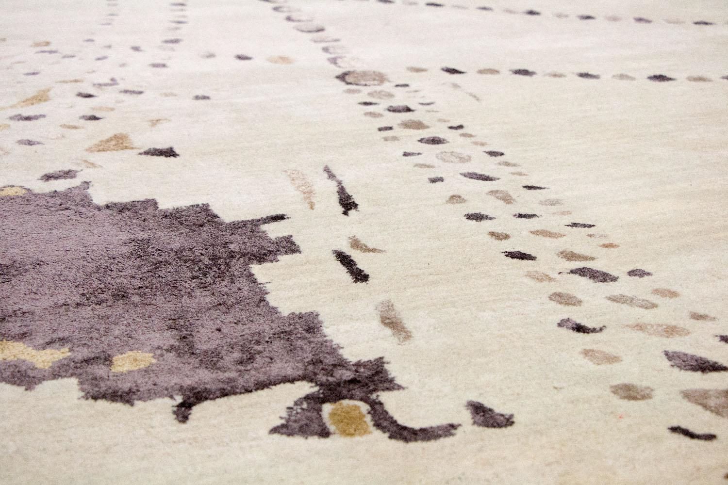 Tappeto di design - 243 x 153 cm - beige