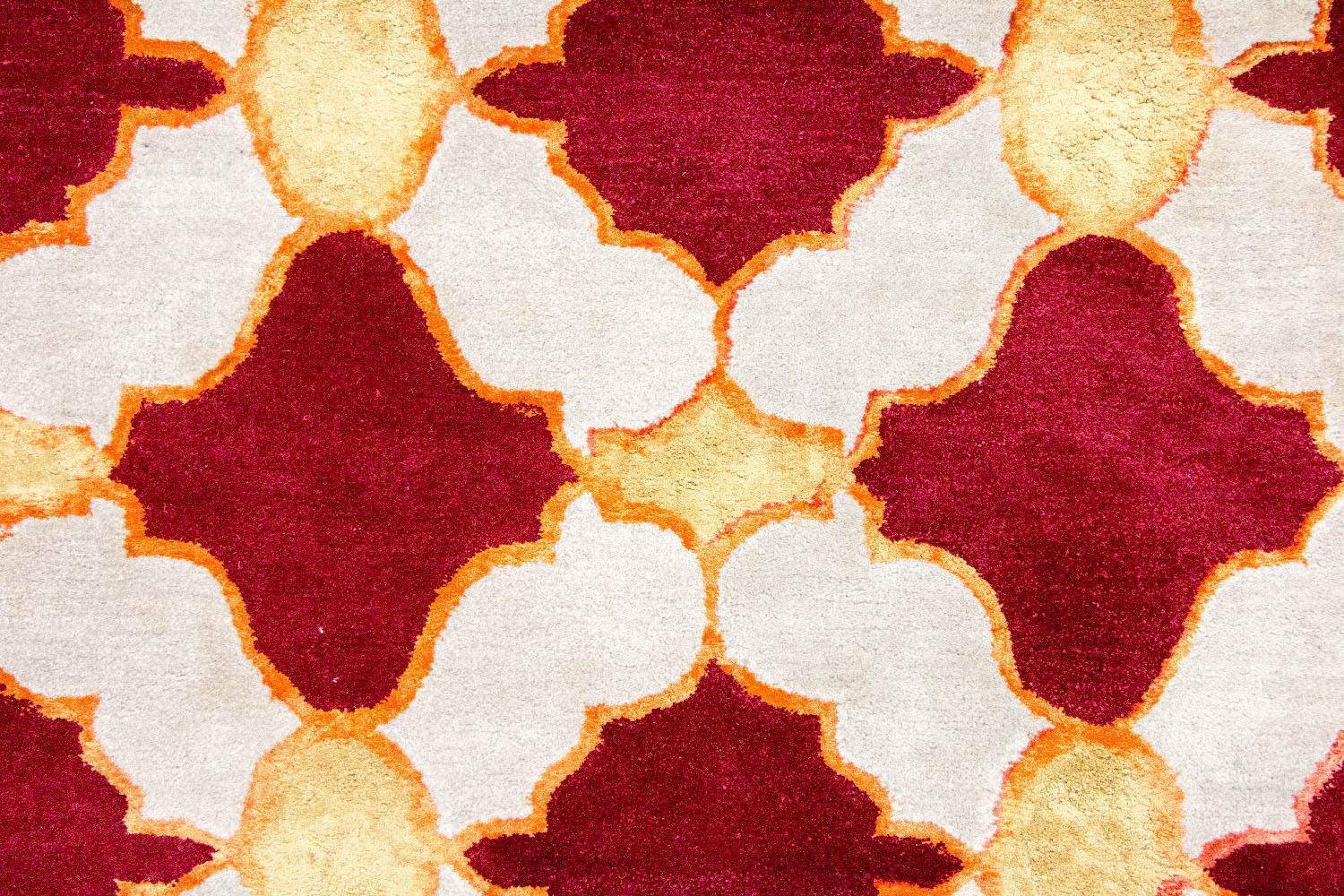 Tappeto di lana - 243 x 152 cm - beige