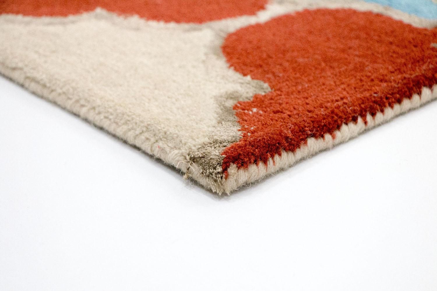 Tappeto di lana - 243 x 153 cm - beige