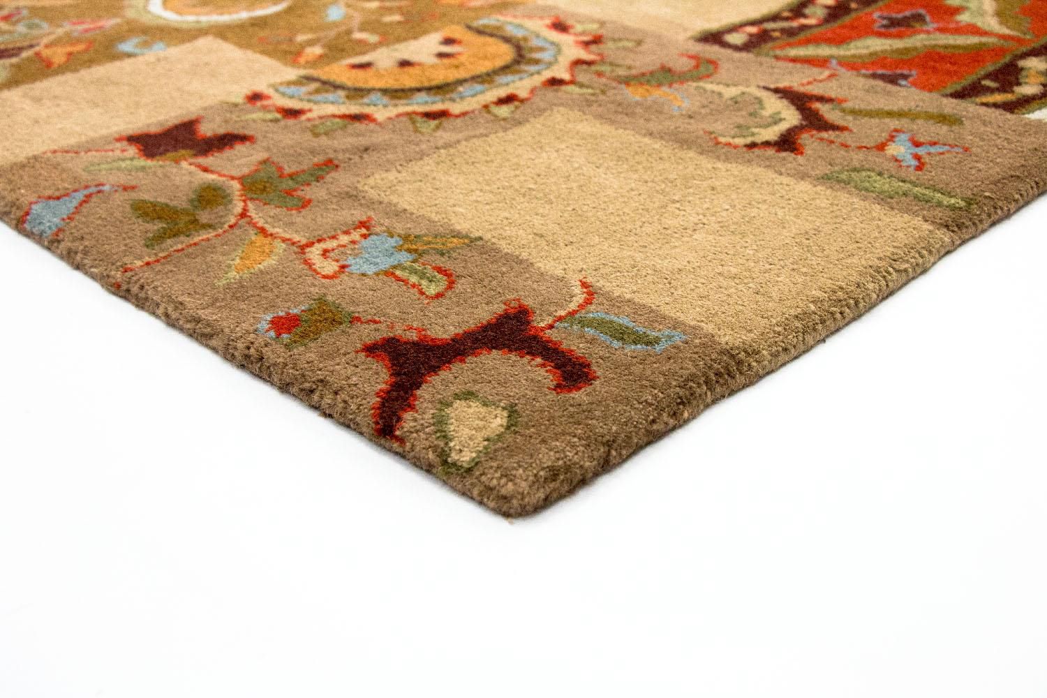 Tappeto di lana - 189 x 136 cm - multicolore