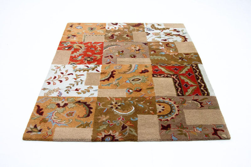 Tappeto di lana - 189 x 136 cm - multicolore