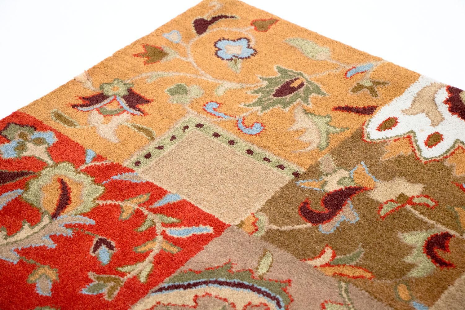 Tappeto di lana - 189 x 136 cm - multicolore