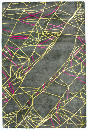 Tappeto di design - 240 x 155 cm - multicolore