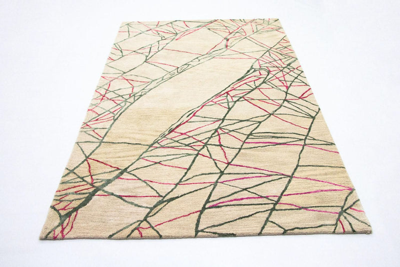 Tappeto di design - 242 x 154 cm - beige