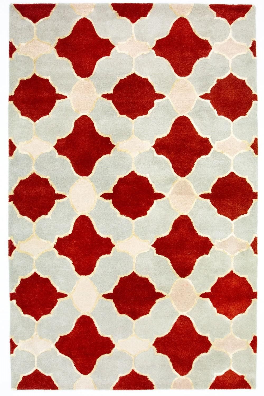 Tappeto di lana - 244 x 152 cm - beige