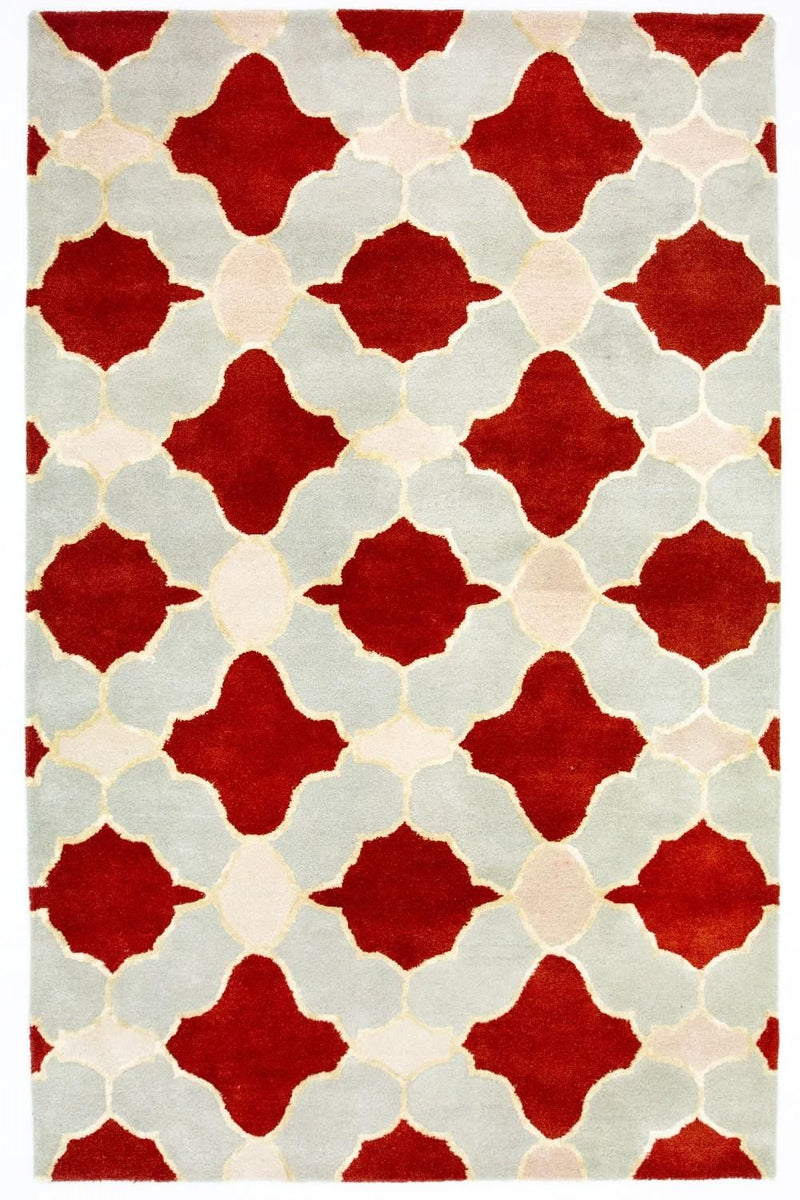 Tappeto di lana - 244 x 152 cm - beige