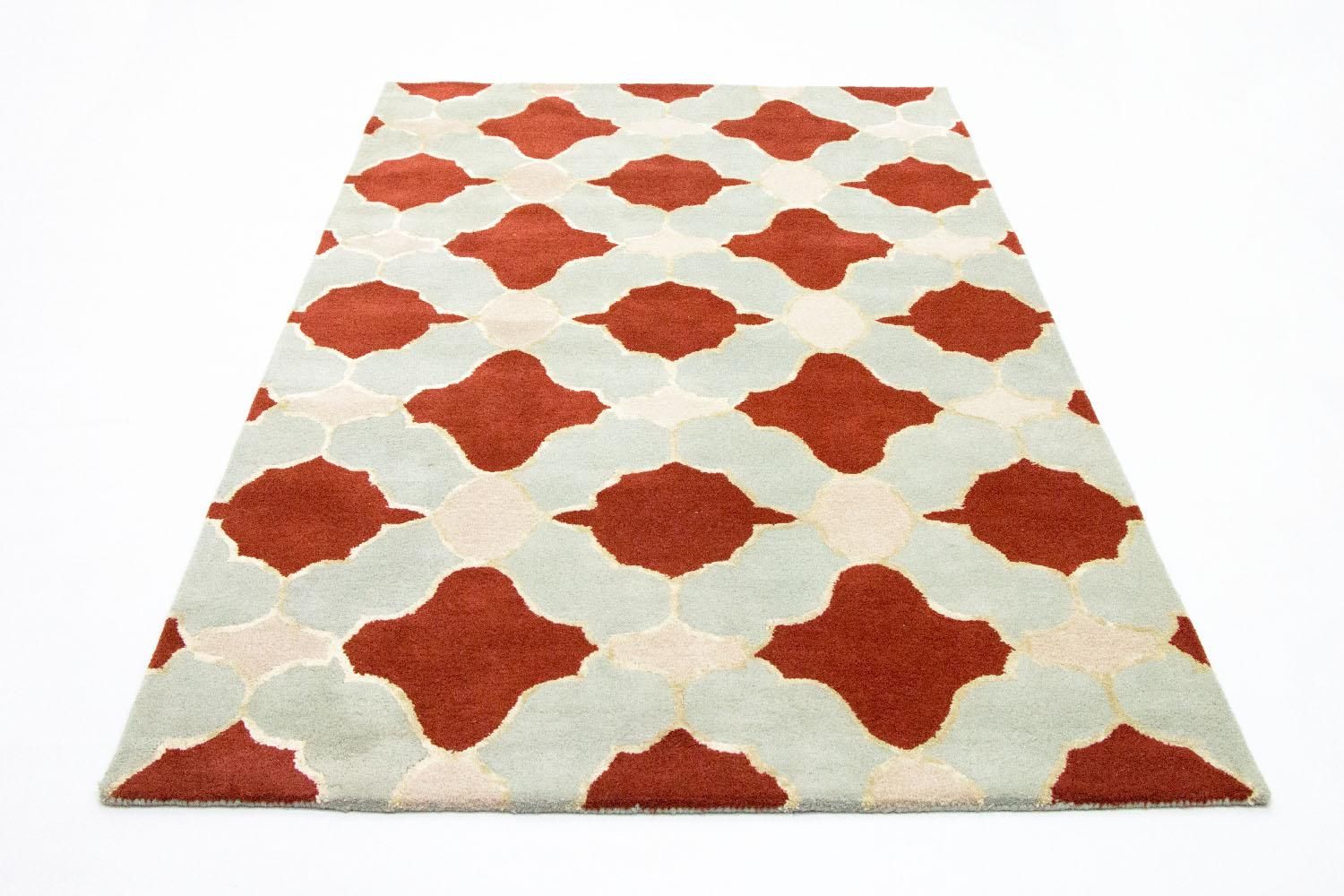 Tappeto di lana - 244 x 152 cm - beige