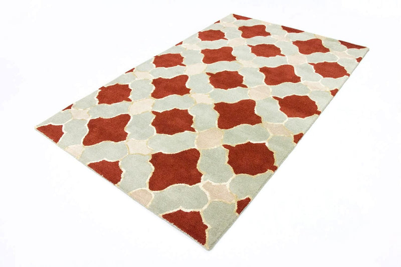 Tappeto di lana - 244 x 152 cm - beige
