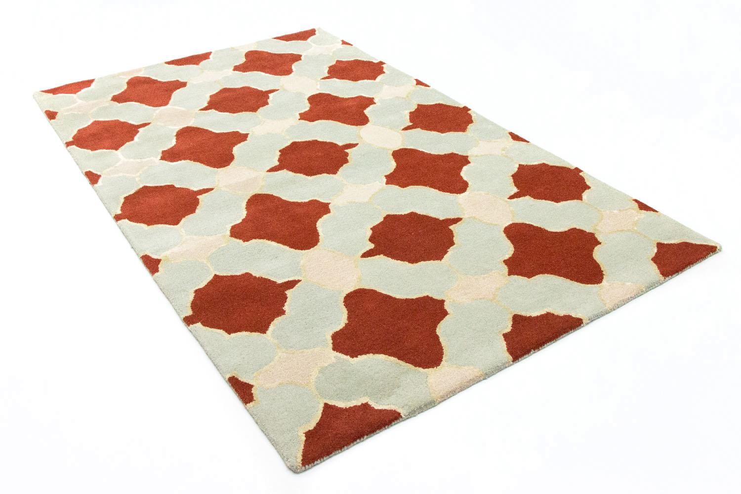 Tappeto di lana - 244 x 152 cm - beige