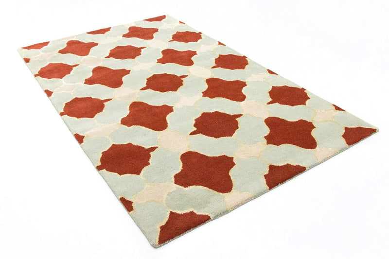 Tappeto di lana - 244 x 152 cm - beige