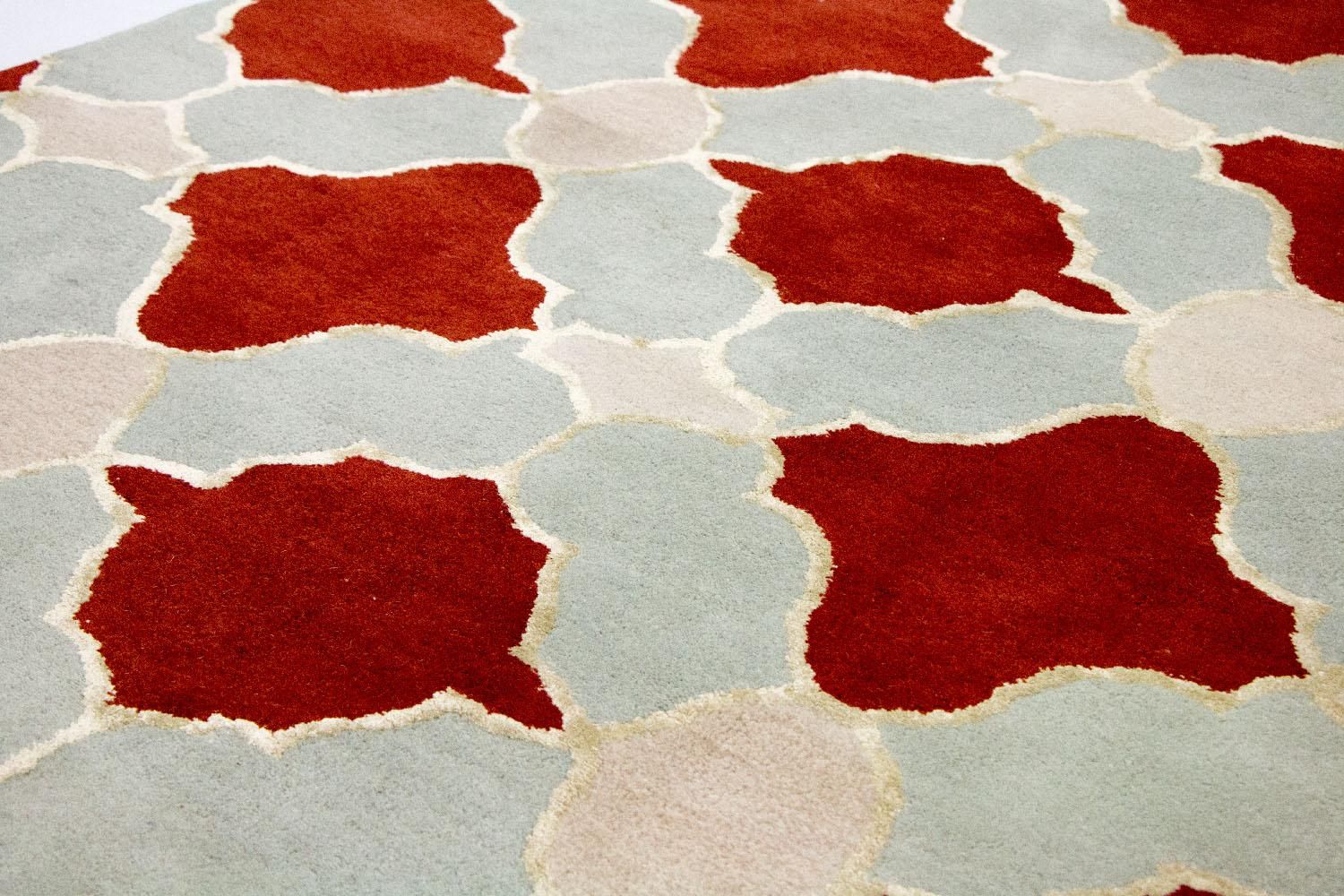 Tappeto di lana - 244 x 152 cm - beige