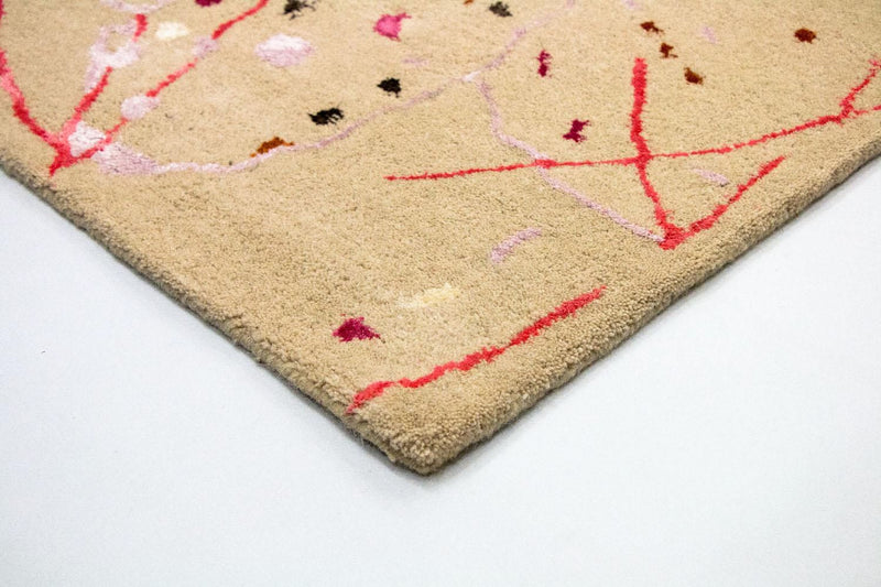 Tappeto di design - 244 x 155 cm - beige