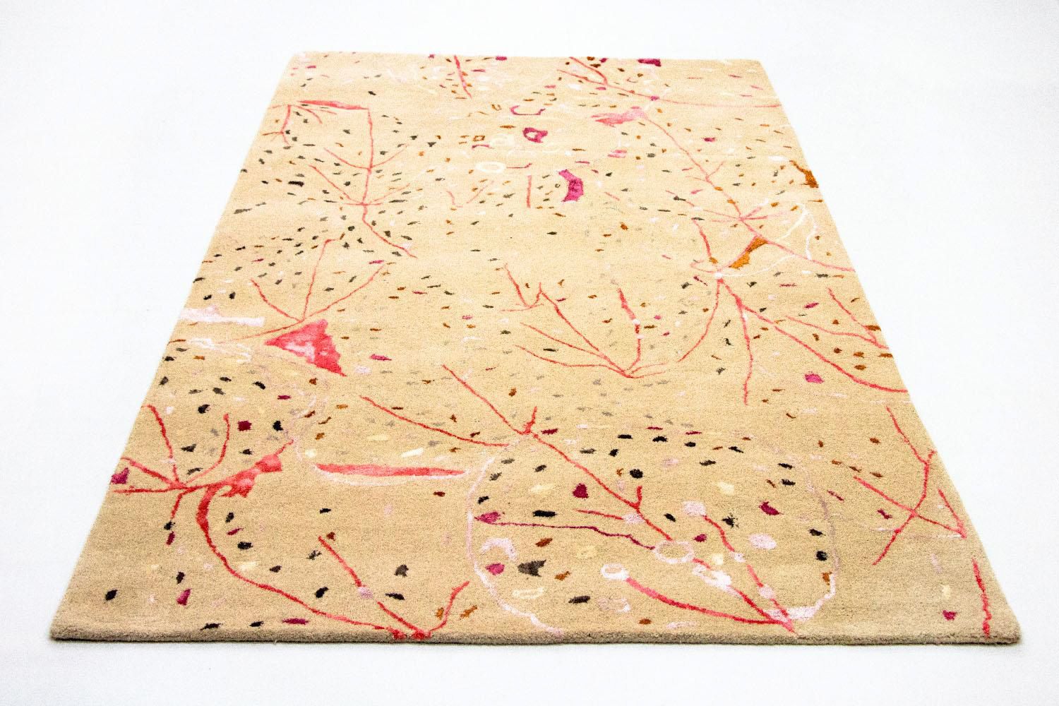 Tappeto di design - 244 x 155 cm - beige