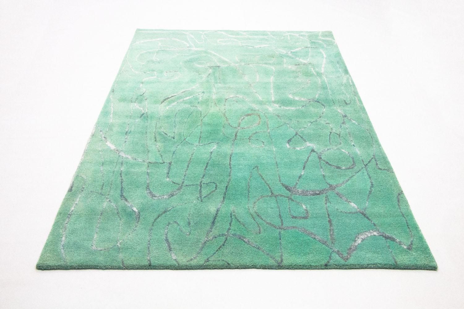 Tappeto di design - 244 x 154 cm - verde