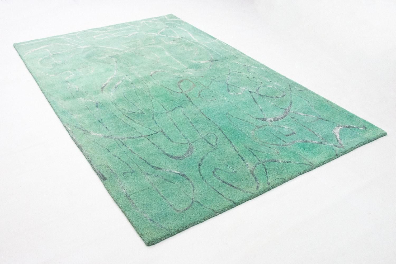 Tappeto di design - 244 x 154 cm - verde