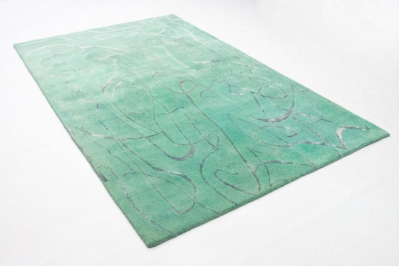 Tappeto di design - 244 x 154 cm - verde