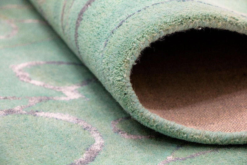 Tappeto di design - 244 x 154 cm - verde