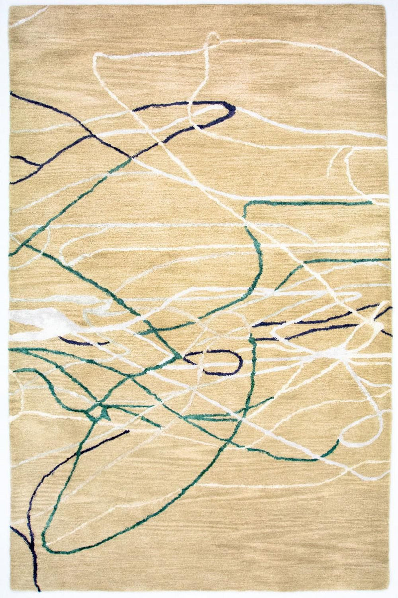 Tappeto di design - 242 x 153 cm - beige