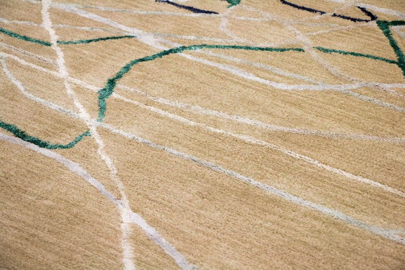 Tappeto di design - 242 x 153 cm - beige
